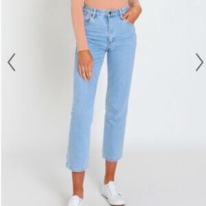 NWT Rolla’s high rise straight jeans in Sunday Blue